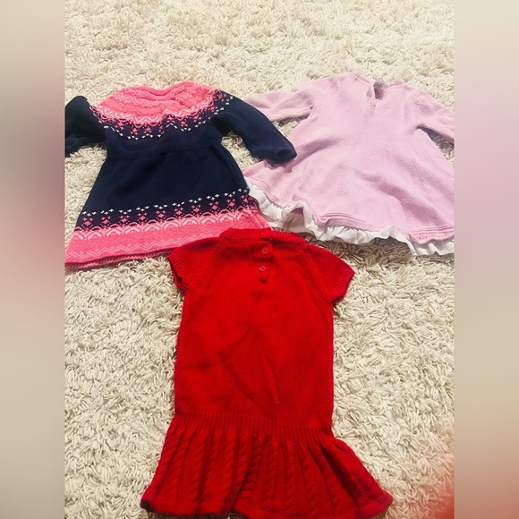 Cute 12 mos (one is 12-18 mos) sweaters perfect for the holidays - Picture 3 of 8